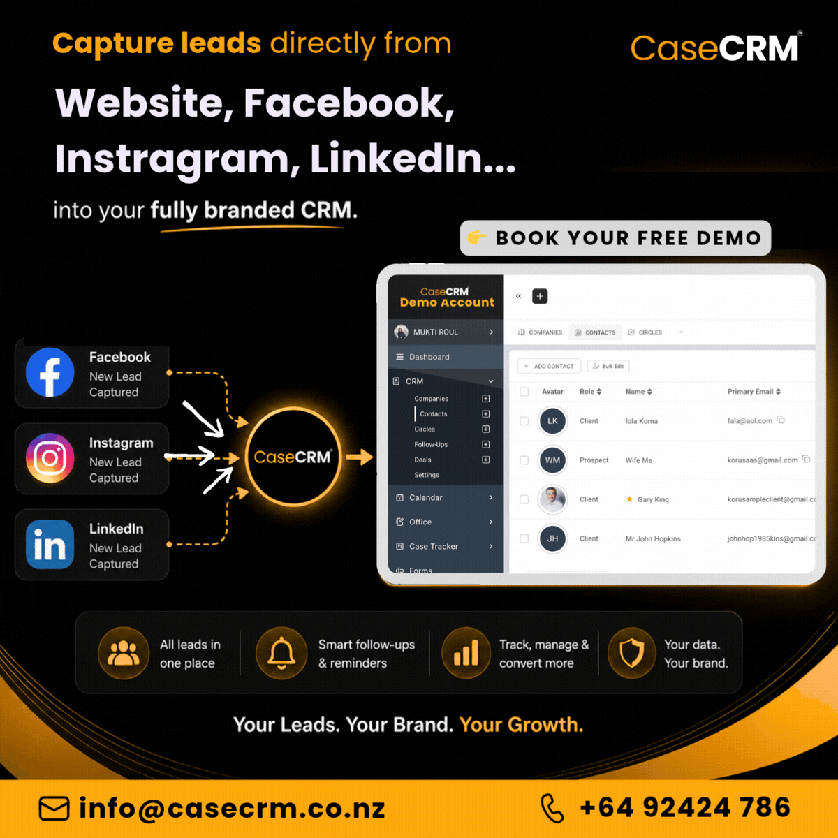 lead management casecrm